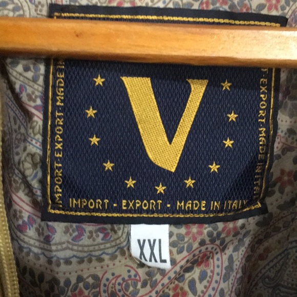 V Import Export Bomber Suede Jacket - Picture 2 of 3